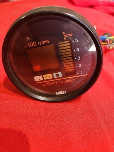 Yamaha outboard digital fuel managemnet gauge