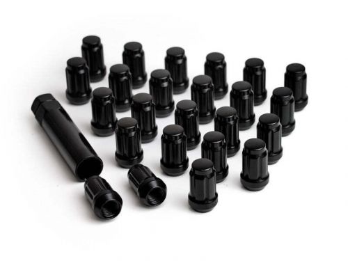 Icon alloys lug nut kit black - 14x1.5 - 32 lug nuts w/ key