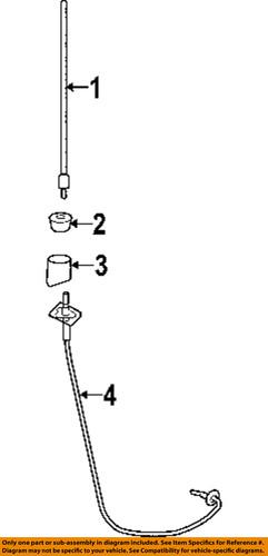 Jeep oem 56038789aa antenna-escutcheon