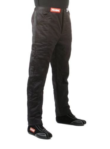 Racequip multi layer fire suit pants black 4xl sfi 3.2a / 5 rated 122009rqp