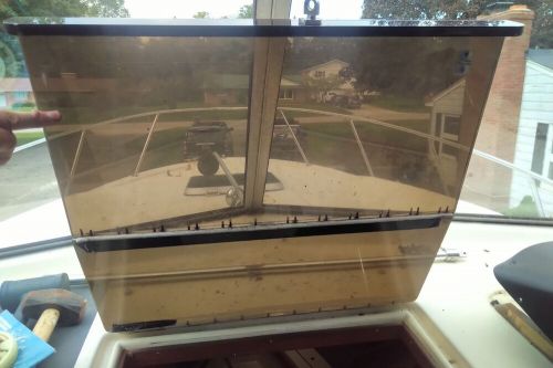 Folding cabin entry lid 1985 chris craft commander 282 lexan or plexiglass