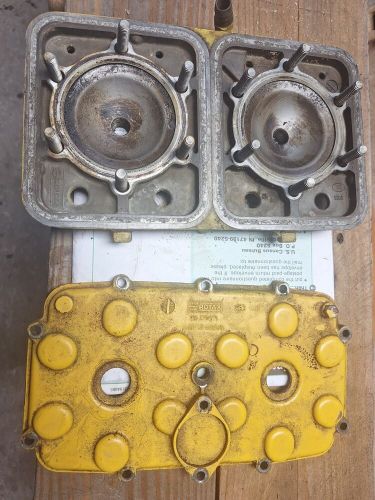 1989-1991 seadoo jetski 587 cylinder head yellow