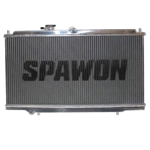 Spawon radiator for honda accord/prelude acura cl 2.2l 2.3l l4 1994-2001 at 2row