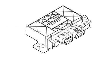 Genuine land-rover towing module towing receiver nas vplyt0295