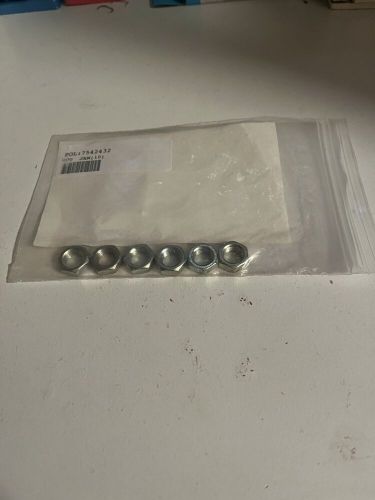 Oem polaris jam nut lot of 6 7542432