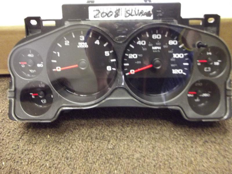 2008 chevrolet silverado speedometer