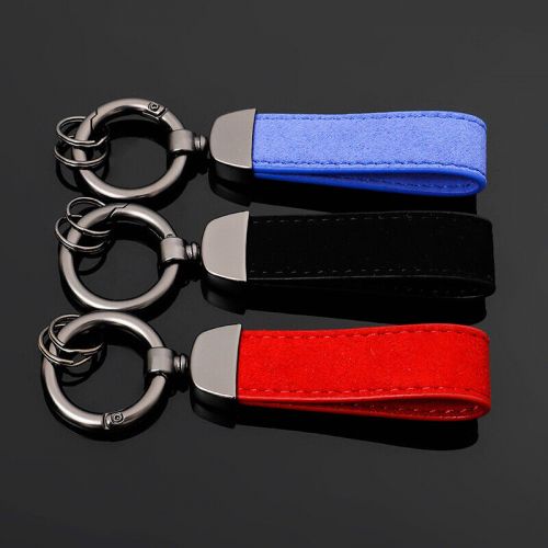 Flip suede keychain, car universal keychain, bag pendant, men&#039;s and women&#039;s gift