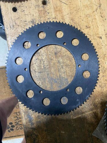 (2) new sprocket/gears  93 &amp; 92 tooth 219 chain vintage go kart cart racing