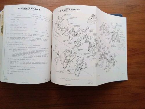 Scarce 1960-70 ~ douglas aircraft dc-8 series 60 ~ huge maintenance manual vol 5