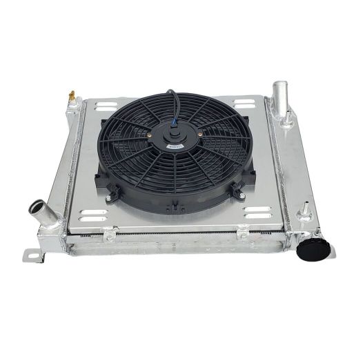 3row radiator&amp;shroud fan for 1985-1994 ford explorer,ranger,bronco ii v6 engines