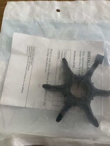 Johnson evinrude water pump impeller 396723 with inserts 396725 0396725