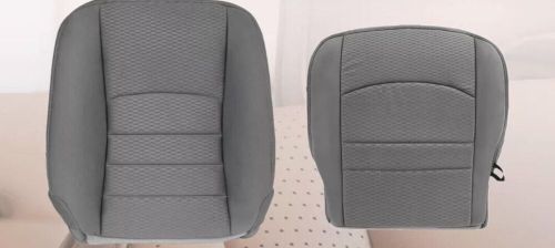 For 2013 2014 2015 dodge ram 1500 2500 3500 both side cloth seat cover gray