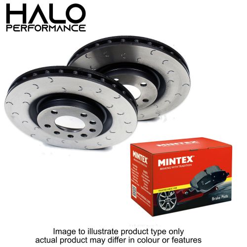 Ford focus st250 rear c-hook discs with mintex pads