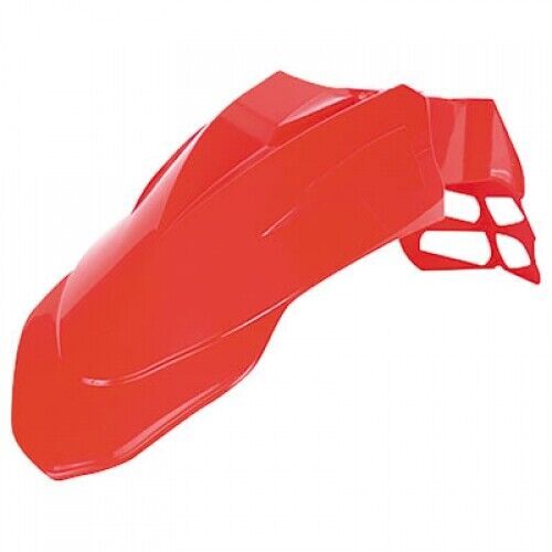 Acerbis super motard front fender 2000 cr red 2040390227 for atv/utv