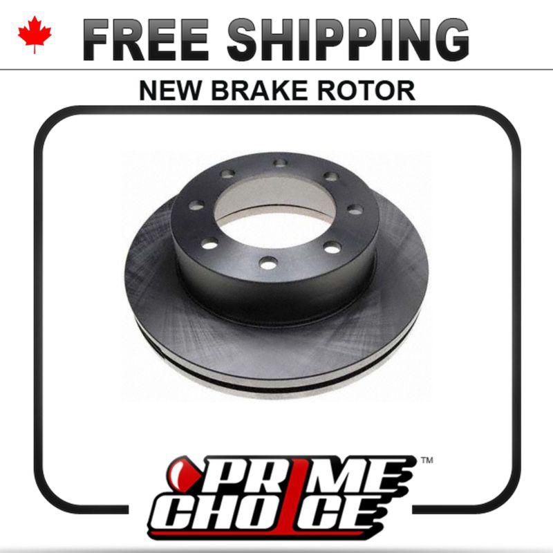 1 premium new disc brake rotor for front fits left driver / right passenger side