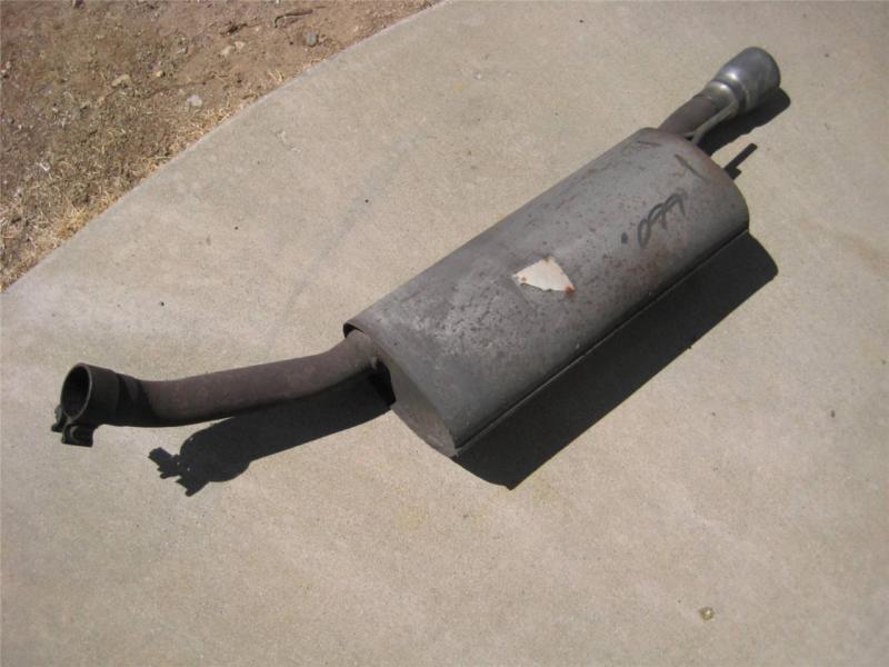 98 99 00 01 02 03 jaguar xj8 rear right side rh muffler oem