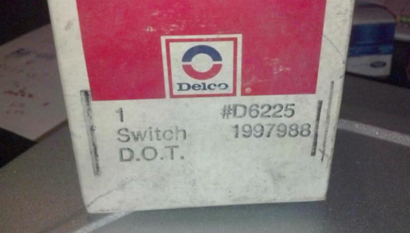 Nos delco turn signal switch corvette, trucks, chevette, ck  