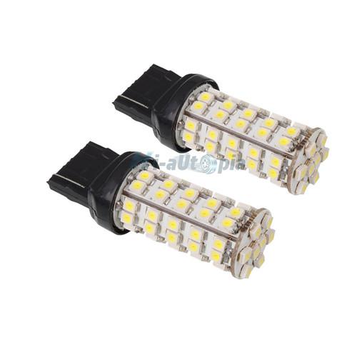 New 2 x xenon t20 68 led smd car auto turn signal light lamp bulb 7440 wy21w 