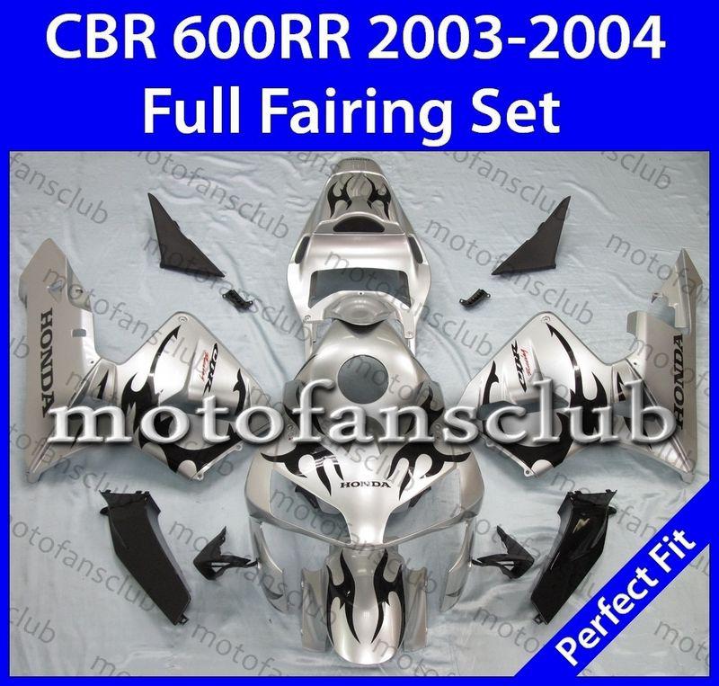 Fit honda cbr600rr 03 04 cbr 600 rr 2003 2004 fairing kit bodywork #57 b