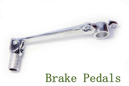 Chrome folding brake shift pedal foot lever fit yamaha yzf r6 yzf-r6 1999-2002