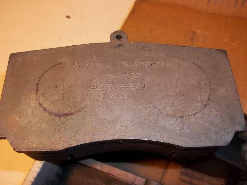 New brembo front (7775)  wilwood15h brake pads nascar arca 