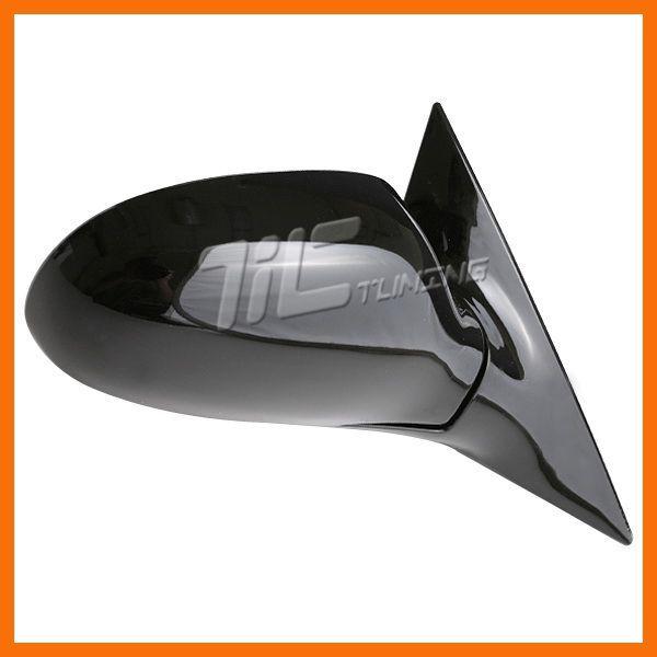 96-00 sebring convertible passenger right black housing mirror manual foldable