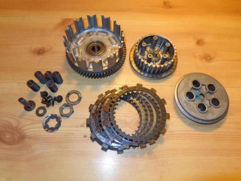 1986 suzuki lt250r lt250 lt 250 r 250r clutch & basket plates plate motor engine