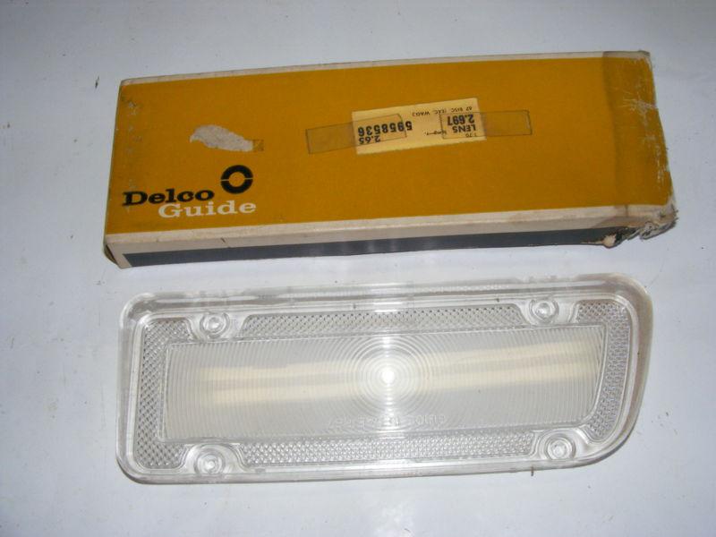 1967 chevrolet biscayne back up lens rh backup nos new old stock 5958536