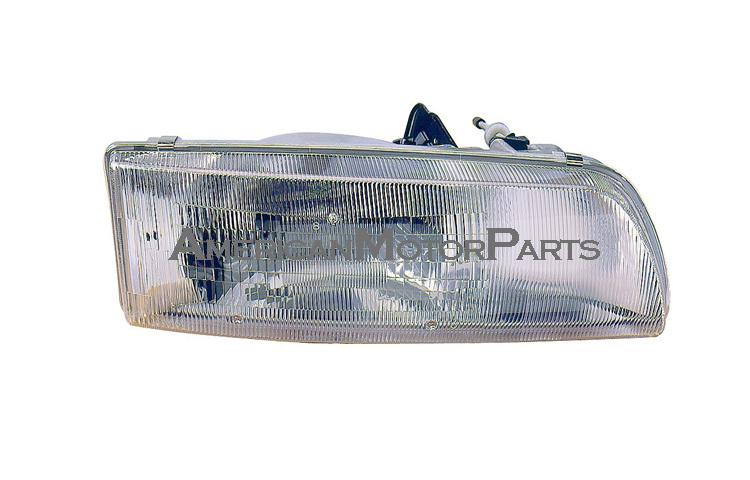 Depo driver & passenger replacement headlight w/o fog lamp 91-93 toyota previa