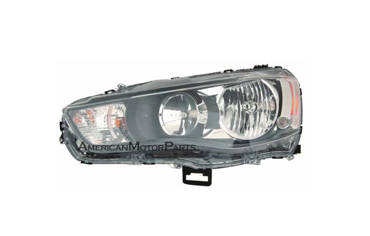 Depo pair replacement headlight 10-11 mitsubishi outlander 8301b929