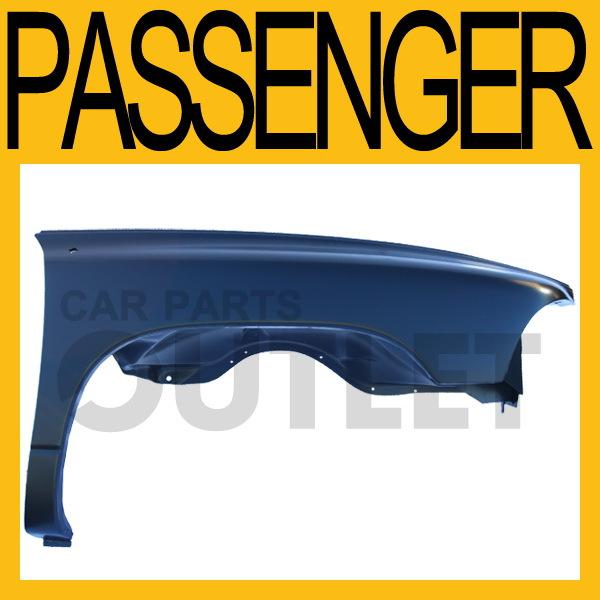 Durango dakota primed right fender assembly r/h new