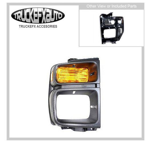 New right side parking light lamp e350 van e150 e250 clear lens rh passenger