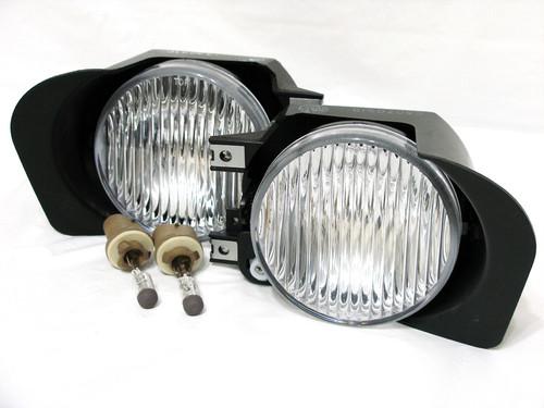 Mitsubishi 2002 2003 galant driving fog light lamp rl h pair w/light bulbs new