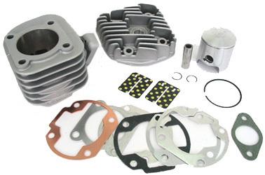 02-10 yamaha zuma 50 athena 70cc big bore cylinder piston gasket kit complete