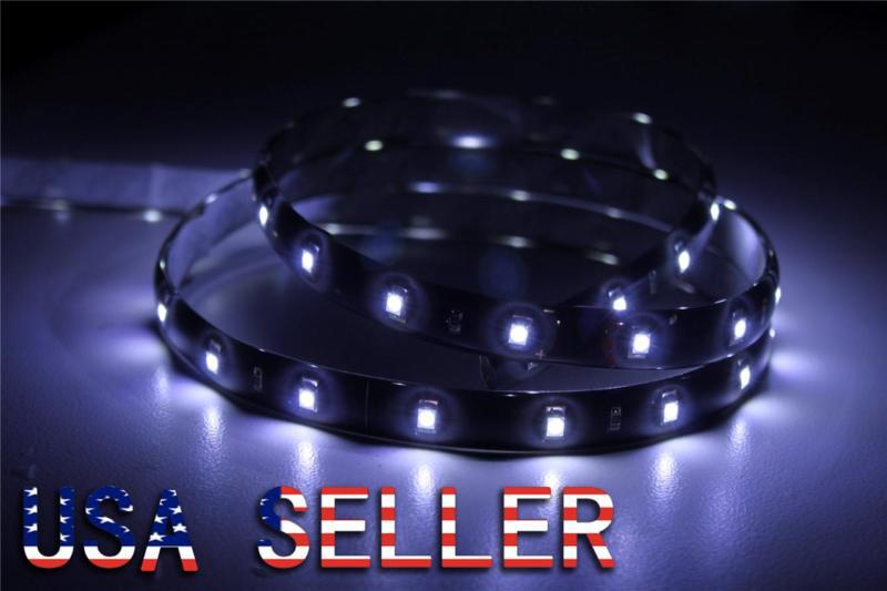 90cm  36"  light 1210 45 smd waterproof flexible led car truck boat strips white