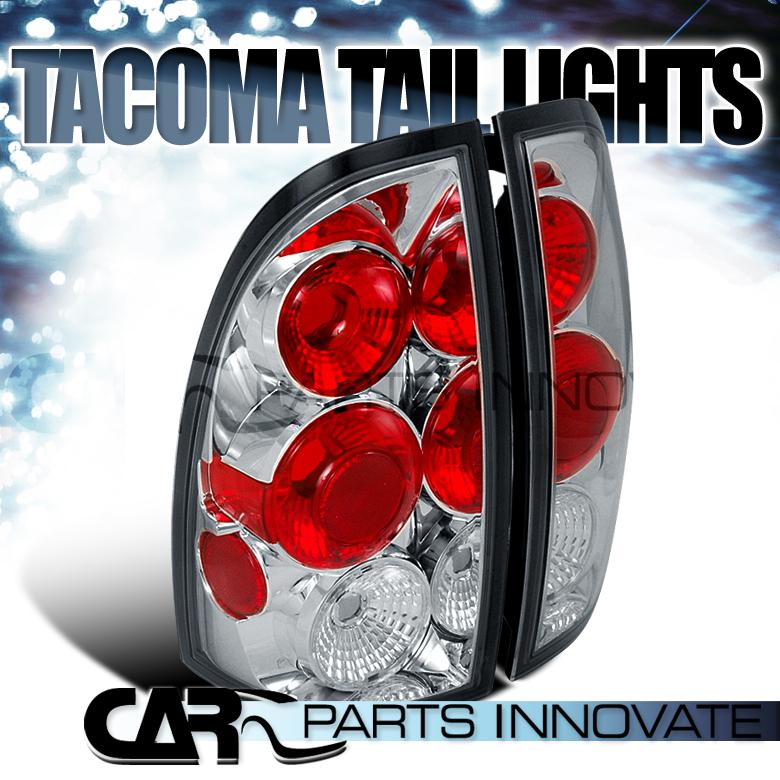 Toyota 05-08 tacoma tail lights brake stop rear lamp altezza chrome