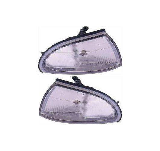 93-97 geo prizm corner side marker turn signal parking light lamp pair set new