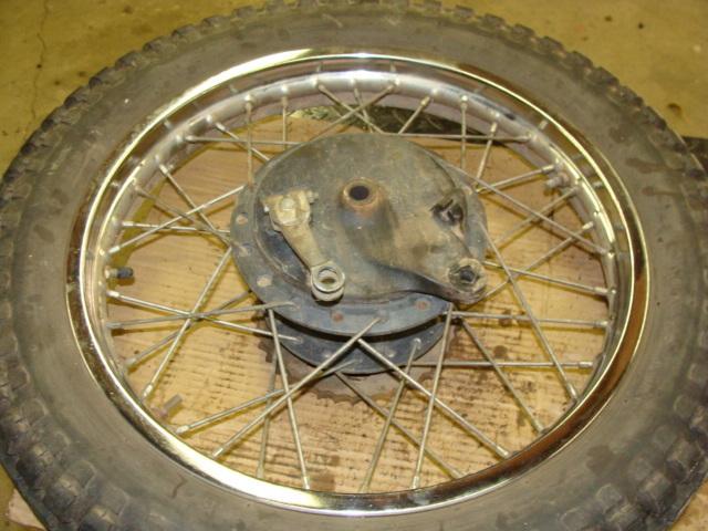 1978 suzuki ts250 ts 250 savage enduro rear wheel rim nice shape