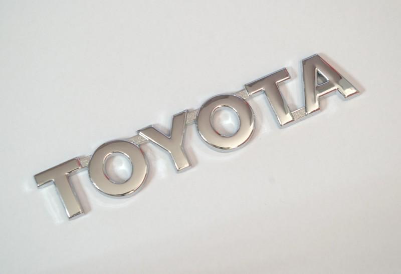 "toyota" logo emblem badge sticker fit toyota hilux vigo rear trunk tailgate