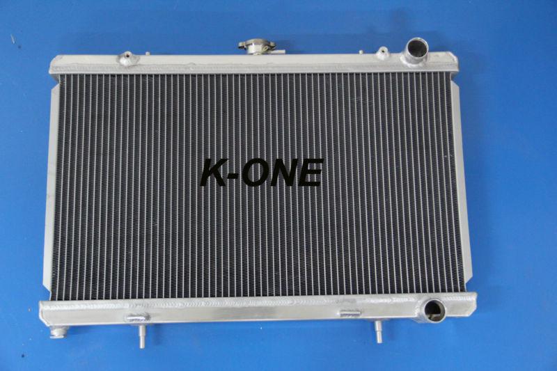 50mm 2rows aluminum radiator for nissan 240sx s13 ka engine 1989-1994