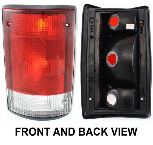 Taillight taillamp brake passenger side right for ford e150 e250 e350 excursion