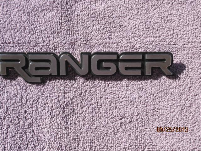 Ford ranger rear tail gate emblem 1996 - 2005 oem