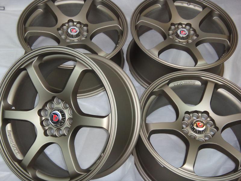 17 wheel is300 mazda 3 5 6 lancer tsx rsx prelude fusion rogue eclipse 5 lug rim