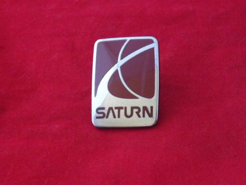 Saturn red symbol emblem badge side fender 1991-2002 oem l-series ls ls1 s vue