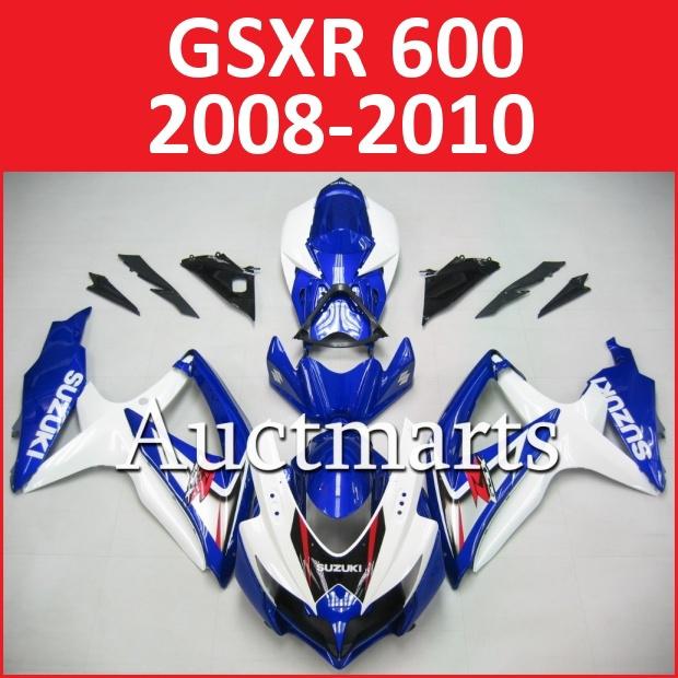 Fit suzuki 08 09 10 gsxr 750 gsxr 600 gsx-r 2008 2009 2010 fairing k8 j18 a01