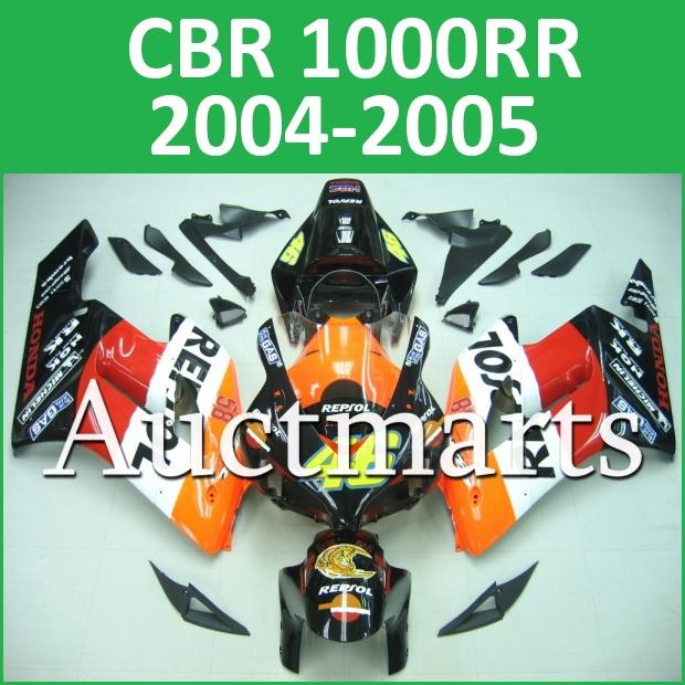 Fit honda 04 05 cbr1000rr cbr 1000 rr 2004 2005 fairing kit abs plastics d46 c03