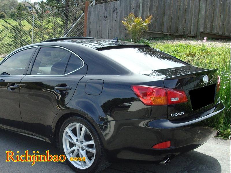 Painted code 8u0 oe style roof spoiler for lexus is220d is250 is350 2006 2011 ♠