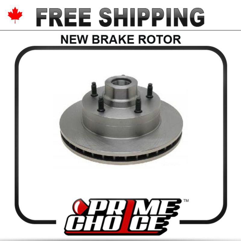 1 premium new disc brake rotor for front fits left driver / right passenger side