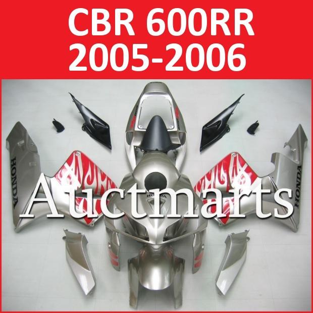 Fit honda 05 06 cbr600rr cbr 600 rr 2005 2006 fairing kit abs plastics b59 a11