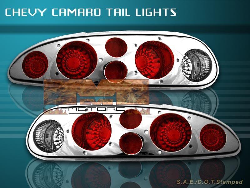 1993 - 2002 chevy camaro tail lights chrome g2 2000 1999 1998 1997 1996